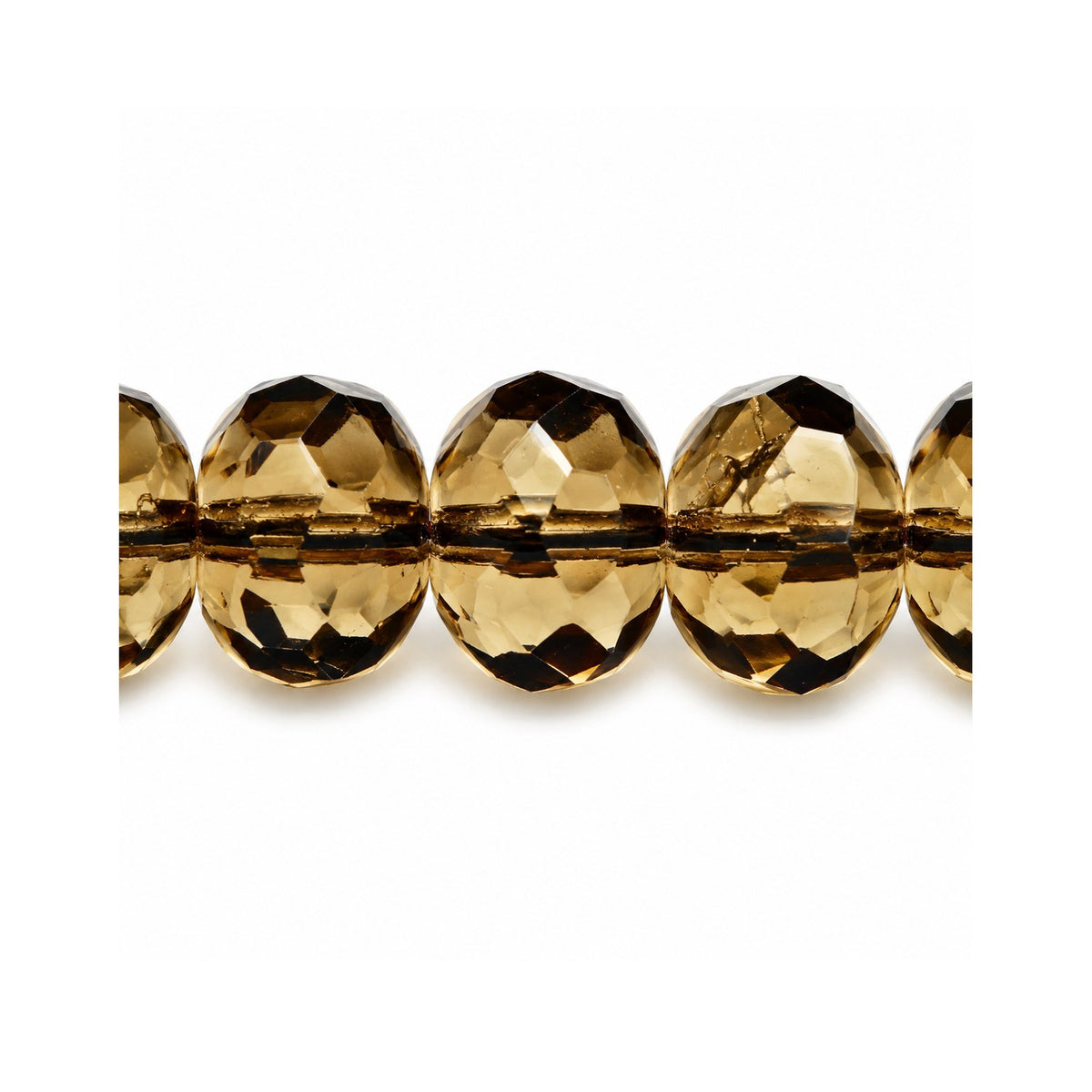 Special Cut Faceted Fire Polished Beads, Gray (40010), Glass, Czech Republic