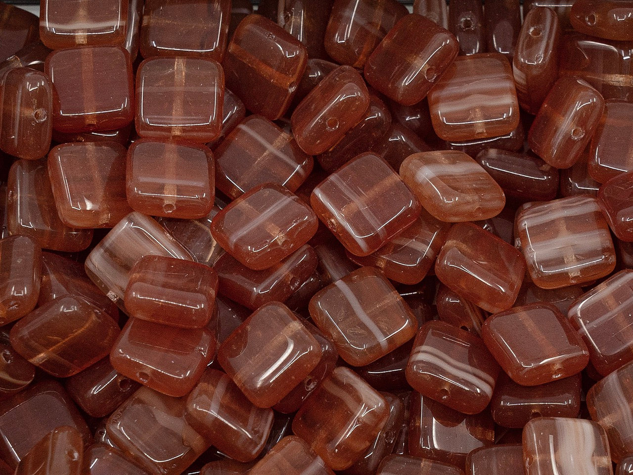 OUTLET Pressed Beads, mm, Glass, Czech Republic
