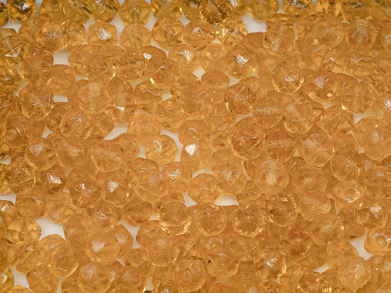 OUTLET English Cut Beads, 4 mm, Glass, Czech Republic