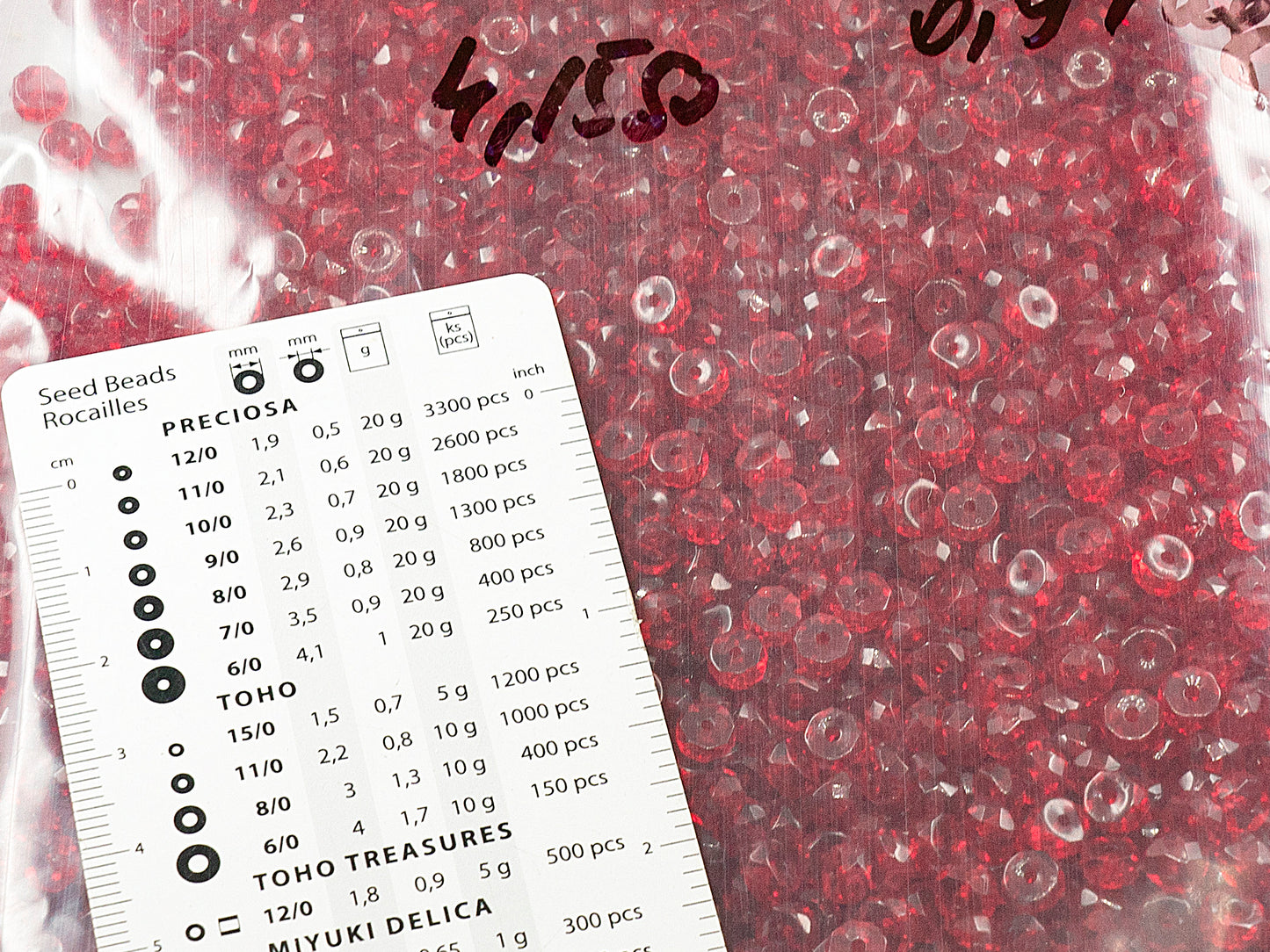 アウトレット 250g ファセットファセットファイヤーポリッシュロンデルビーズ、6 x 4 mm、透明レッド(90090)、ガラス、チェコ共和国