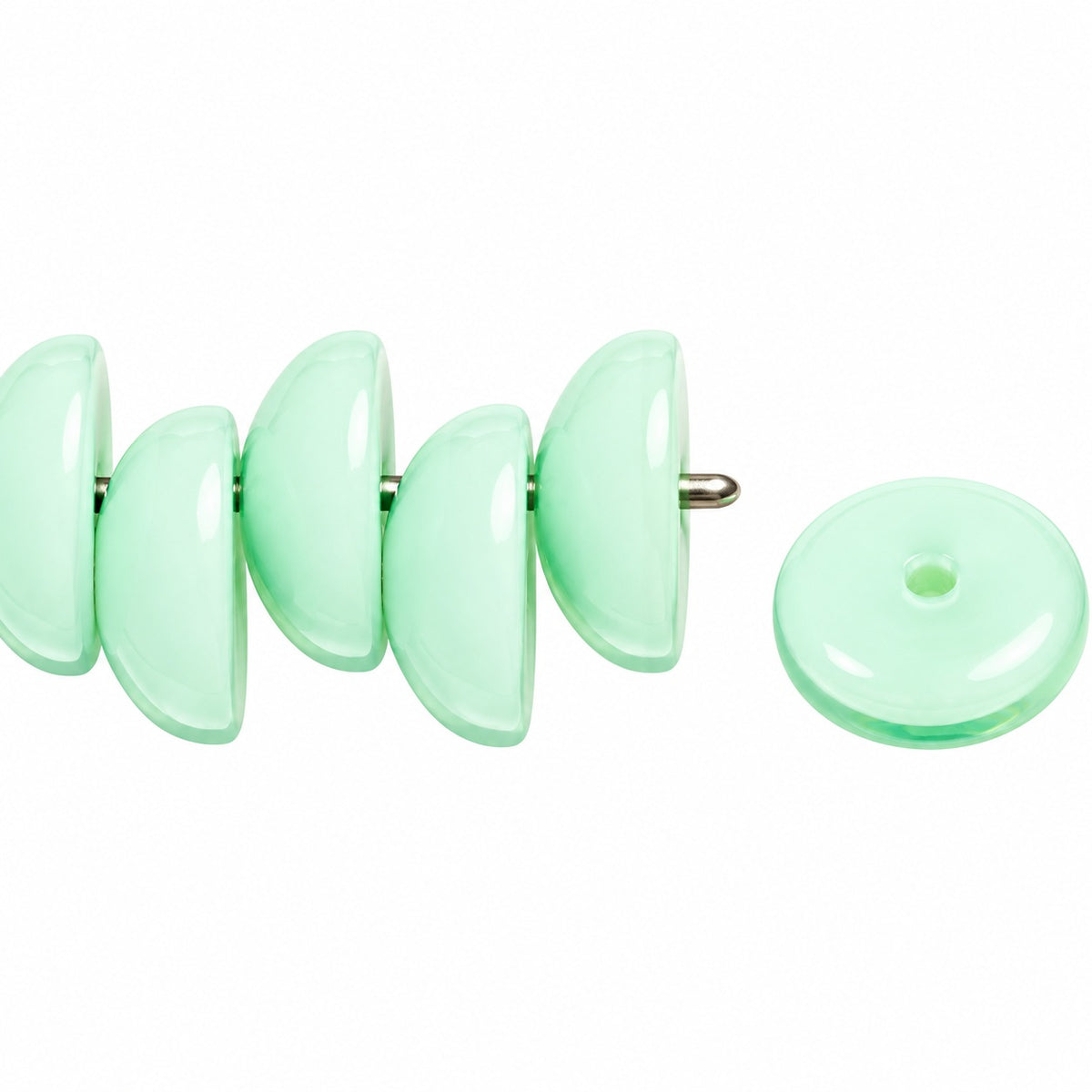 Piggy Beads, Turquise (63100), Glass, Czech Republic