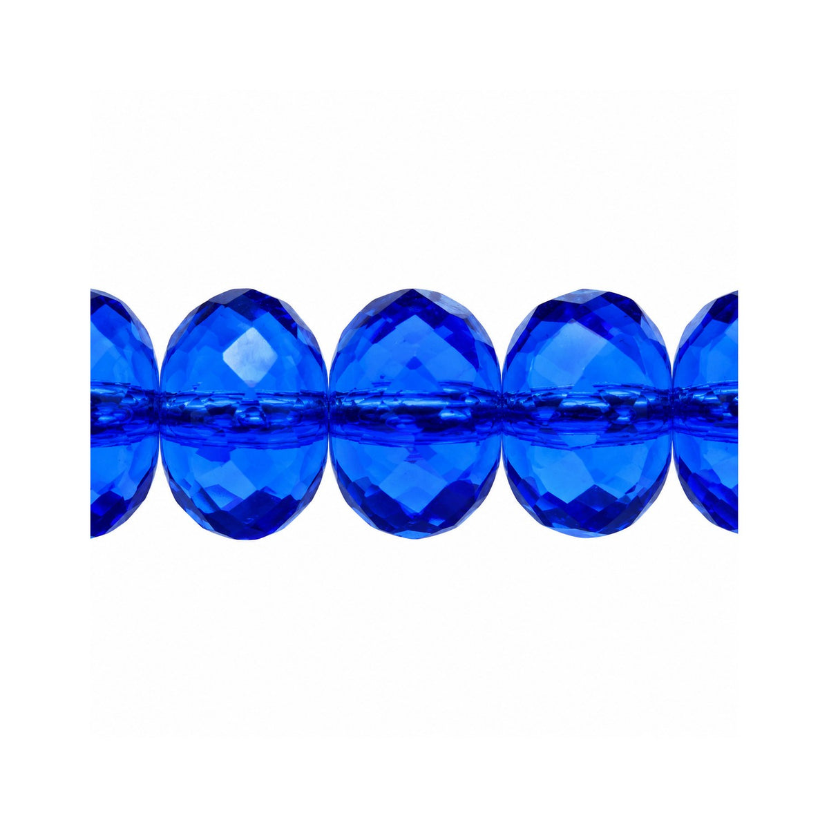 Special Cut Faceted Fire Polished Beads, Transparent Aqua (60050), Glass, Czech Republic
