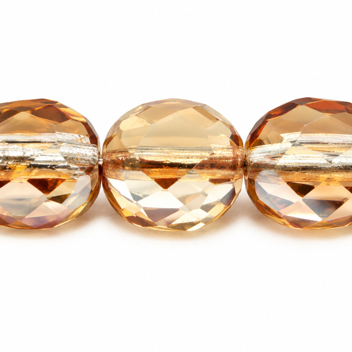 Faceted Special Cut Beads, Crystal 22501 (00030-22501), Glass, Czech Republic