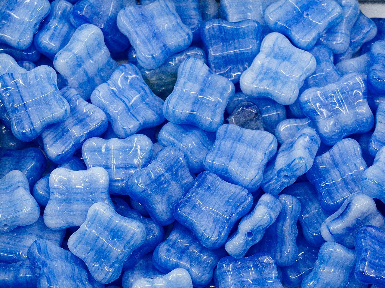 OUTLET Butterfly Beads, mm, Glass, Czech Republic