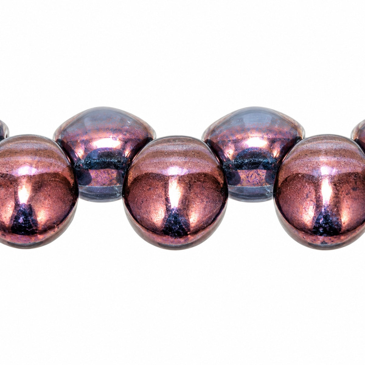 Tulip Petal Beads, Crystal Purple (00030-15726), Glass, Czech Republic