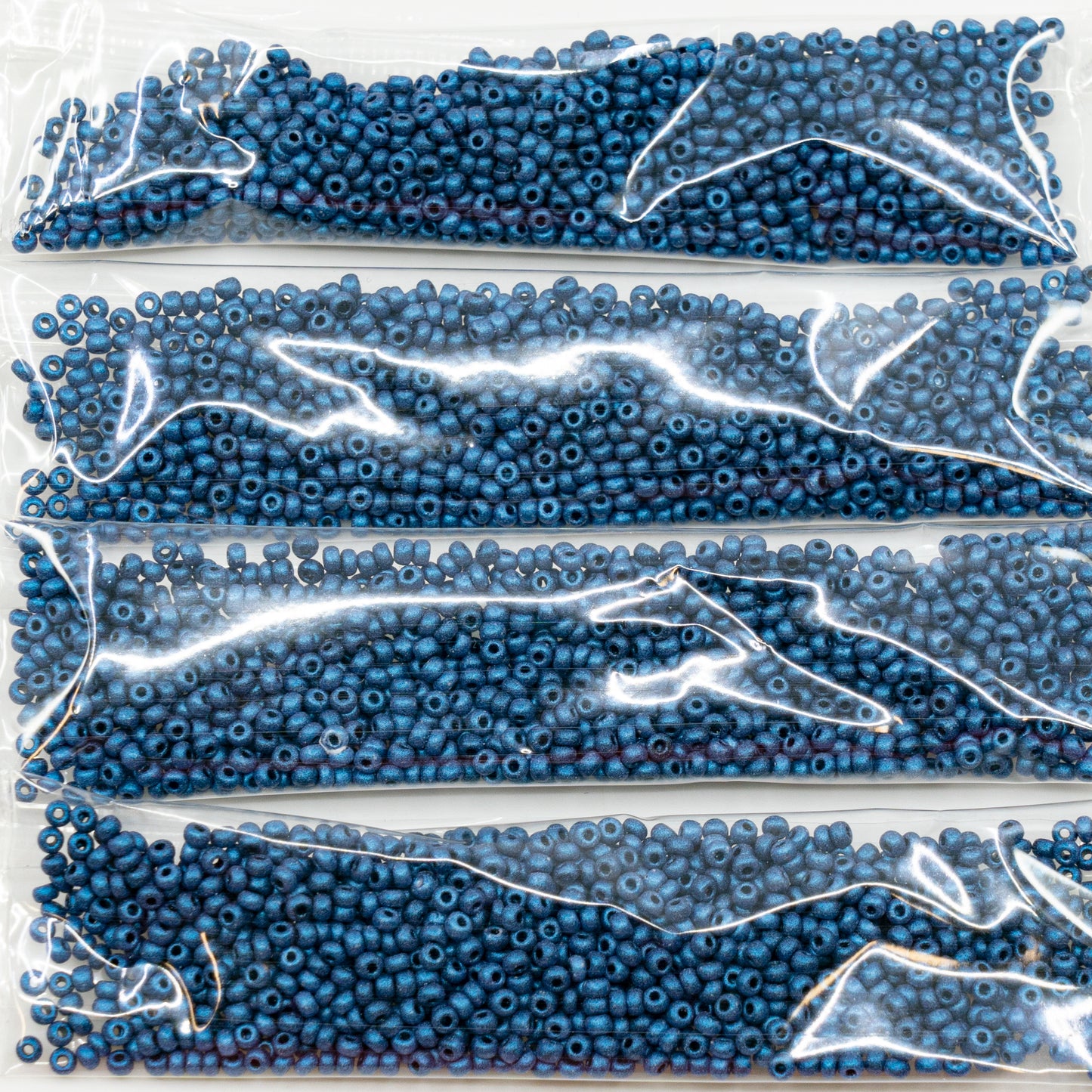 奥特莱斯 10克 Preciosa Ornela 种子珠,圆孔,散装,11/0,深蓝色 79 (23980-79031),玻璃,捷克共和国