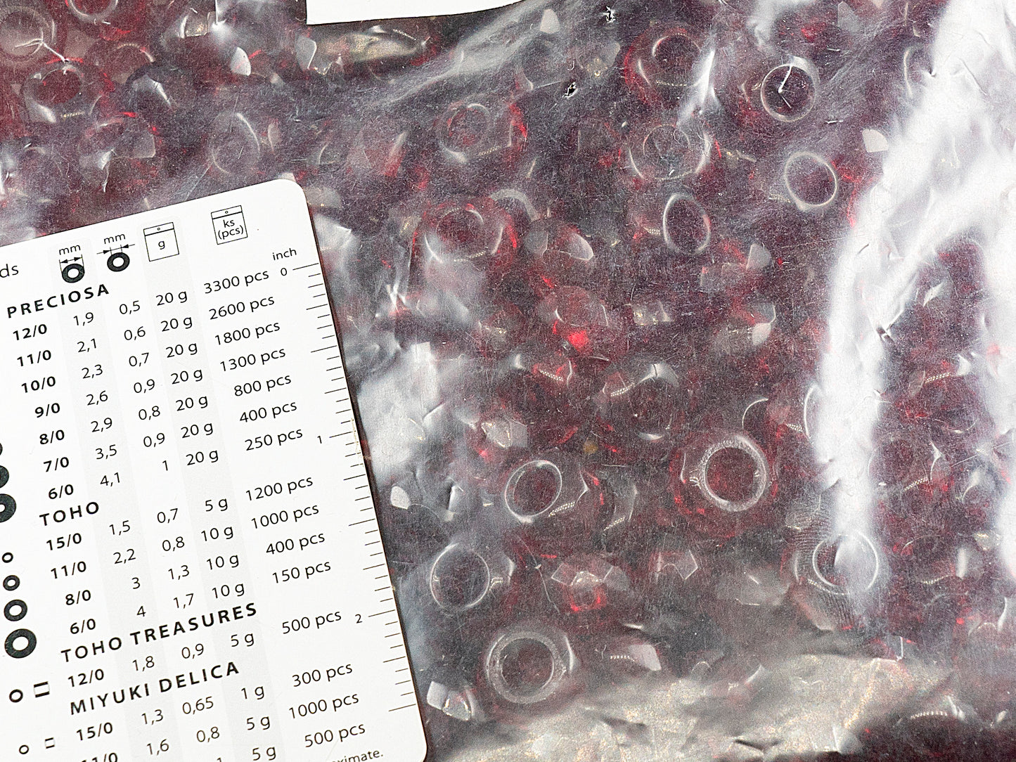 OUTLET 250g Faceted Fire Polished Rondelle Beads With Large Hole rondelle large hole, 14 x 9 mm, Transparent Red (90090), Glass, Czech Republic