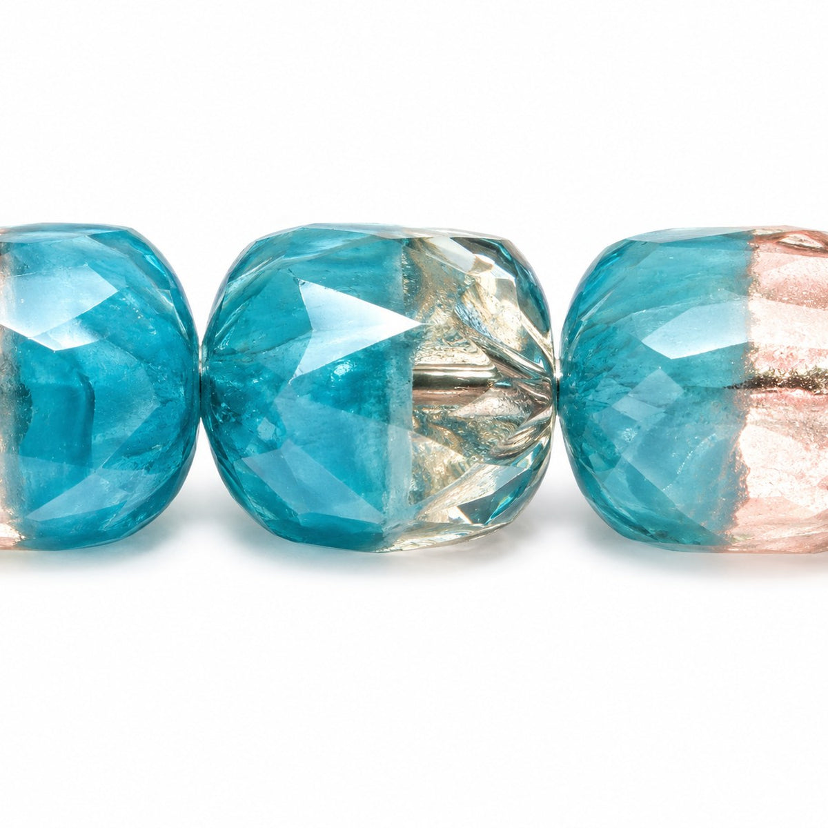 Fire Polished Faceted Cathedral Beads, X1133 (x1133), Glass, Czech Republic