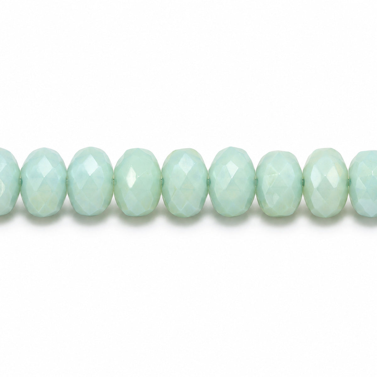 Special Cut Faceted Fire Polished Beads, Turquise Ab (63100-28701), Glass, Czech Republic