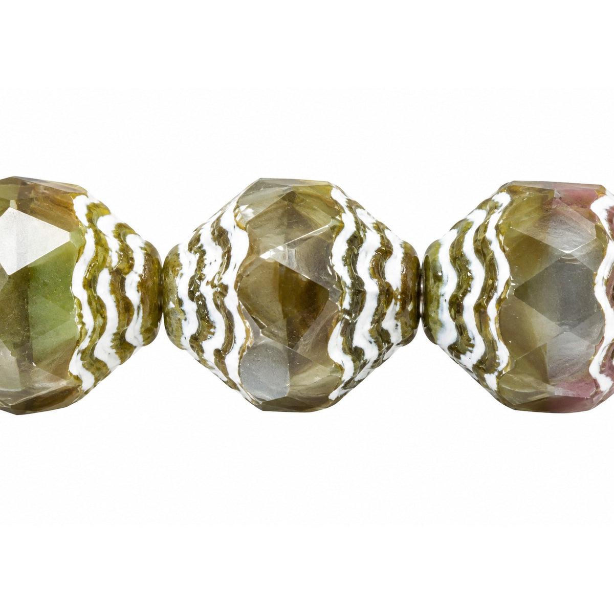 Special Cut Faceted Fire Polished Beads, X1194 47501 (x1194-47501), Glass, Czech Republic