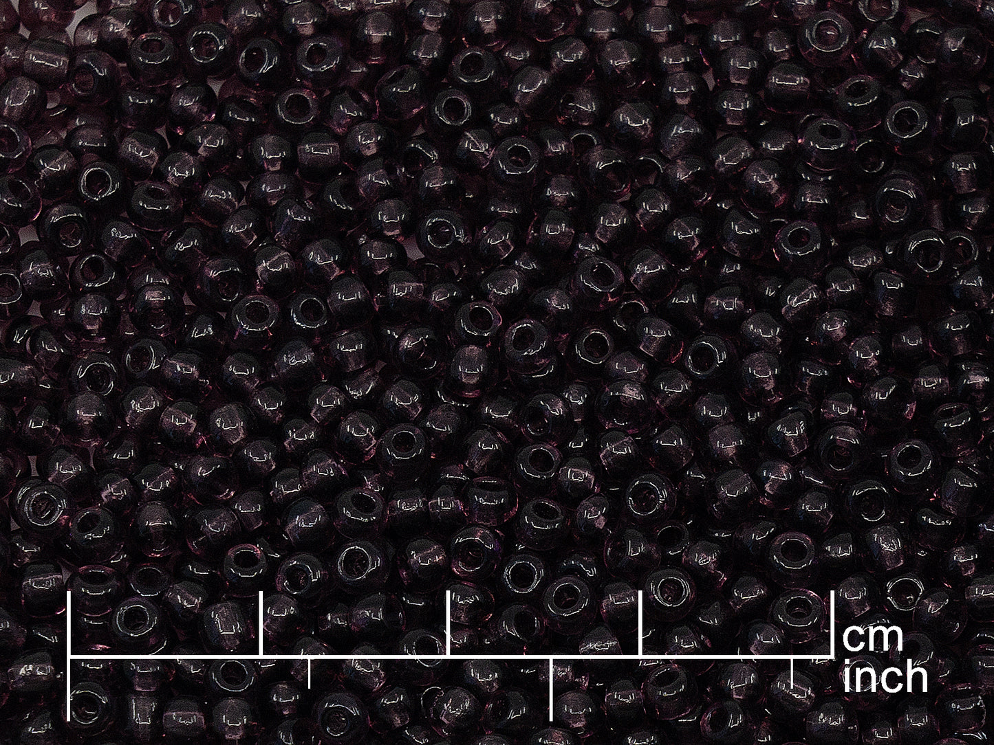 OUTLET Rocailles Seed Beads Preciosa Ornela size 8/0, Amethyst Purple (20060), Glass, Czech Republic