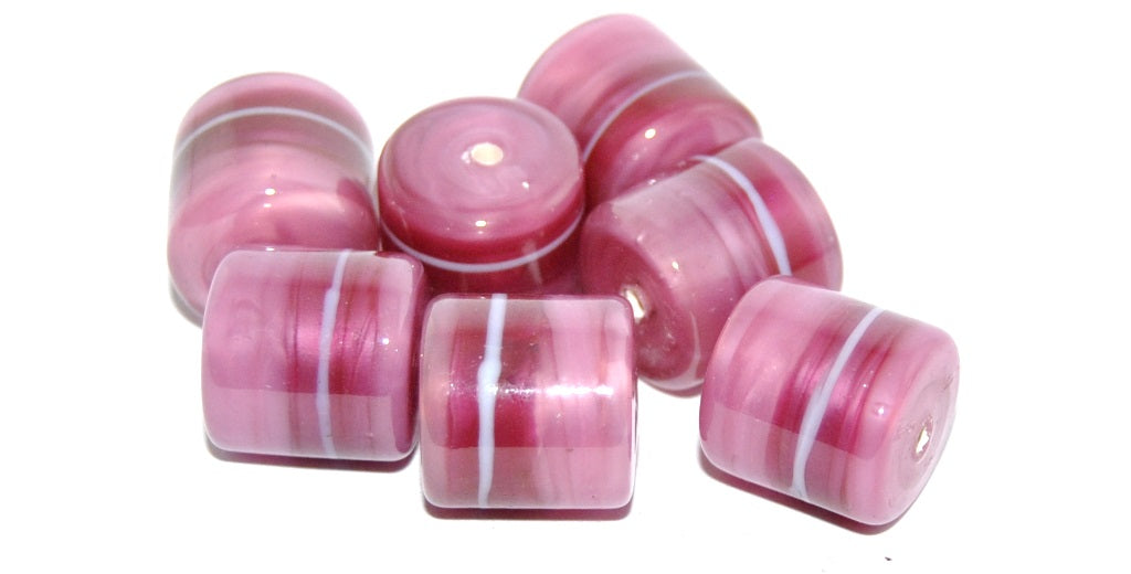 チェコガラス製ハンドメイドランプワークビーズライン、アベンチュリン入り、A (A)、ガラス、チェコ共和国