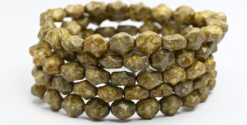 大形珠子,白色 15649 (02010-15649),玻璃,捷克共和国