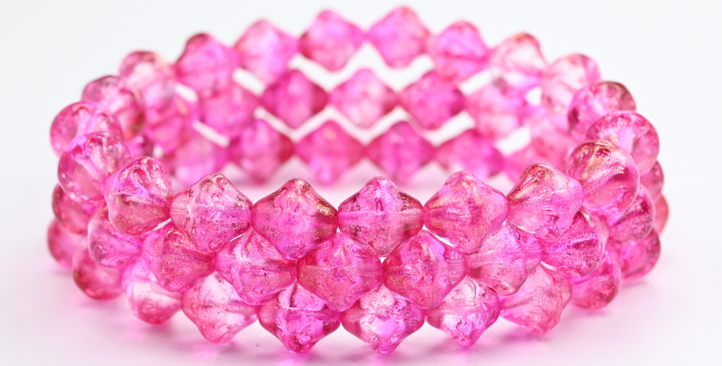 ランタンプレスガラスビーズ、クリスタル541021(00030-541021)、ガラス、チェコ共和国〜STRANDED