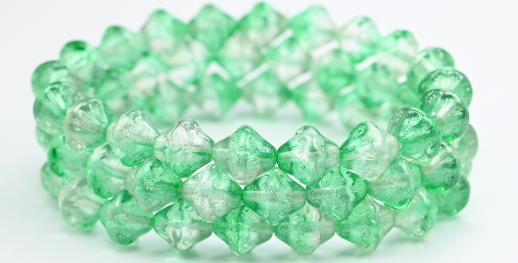 ランタンプレスガラスビーズ、クリスタル541019(00030-541019)、ガラス、チェコ共和国〜STRANDED