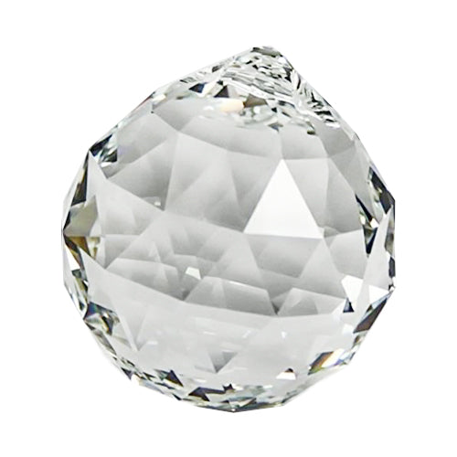 Chandelier Pendant Trimming Round 8551, Crystal Clear Colorless, Czech Bohemia Crystal Glass