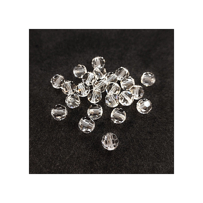 PRECIOSA MC Bead Round Faceted Fire Polished Crystal Glass Czech Republic