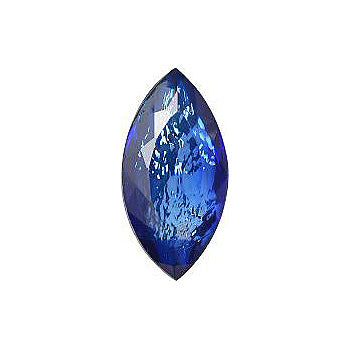 Navette Faceted Pointed Back (Doublets) Crystal Glass Stone, Blue 5 Mexico Opals (Mex-22), Czech Republic