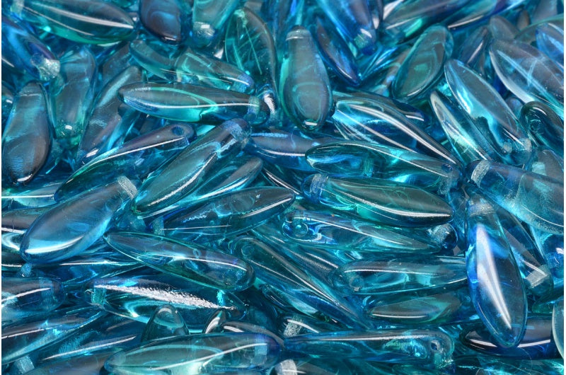 ダガービーズ、クリスタル 48602 (00030-48602)、ガラス、チェコ共和国