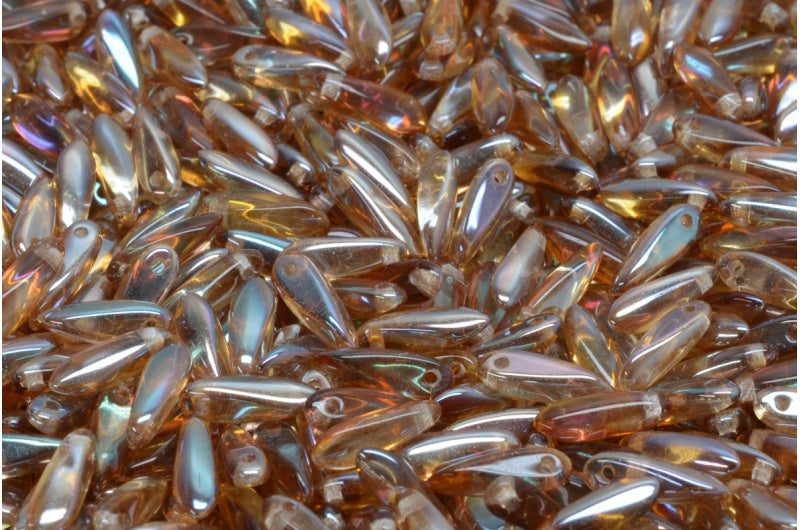 ダガービーズ、クリスタル 22501 (00030-22501)、ガラス、チェコ共和国