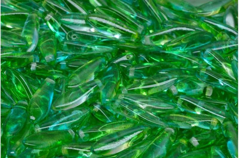 ダガービーズ、クリスタル 48675 (00030-48675)、ガラス、チェコ共和国