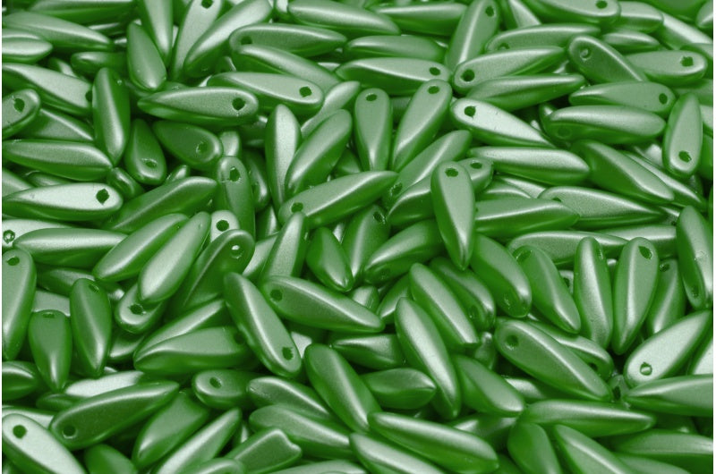 ダガービーズ、ホワイト 25024 (02010-25024)、ガラス、チェコ共和国