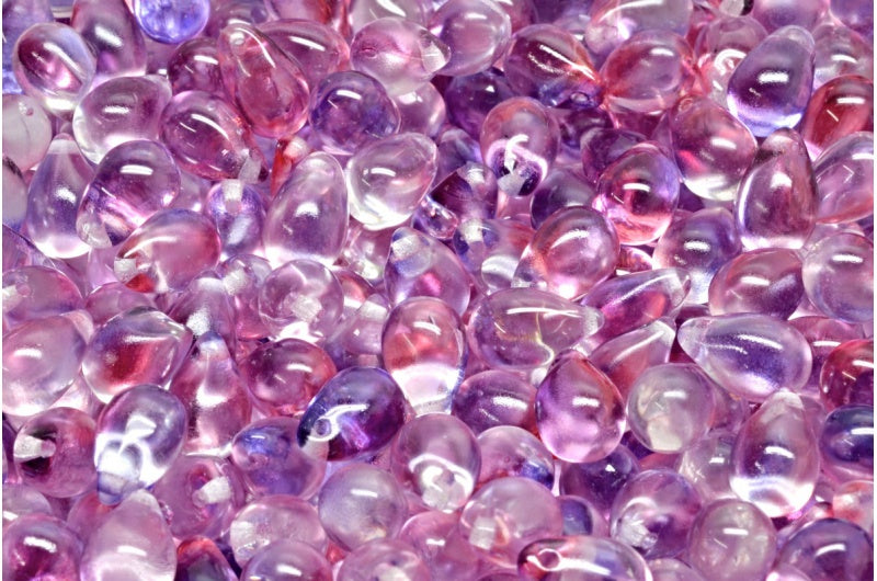 ドロップビーズ、クリスタル 48014 (00030-48014)、ガラス、チェコ共和国