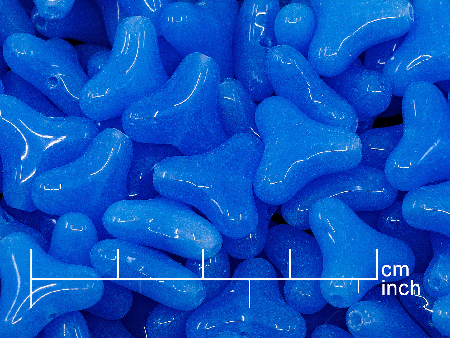 OUTLET 250g Pressed Czech Glass Beads, 14 mm, 32010 (111-30482-14x14-32010)