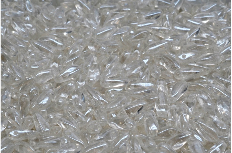 ダガービーズ、クリスタルヘマタイト(00030-14400)、ガラス、チェコ共和国