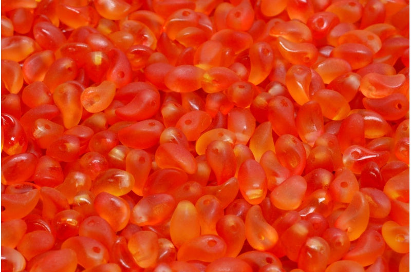 リリーペタルビーズ、クリスタルマット48001(00030-84100-48001)、ガラス、チェコ共和国