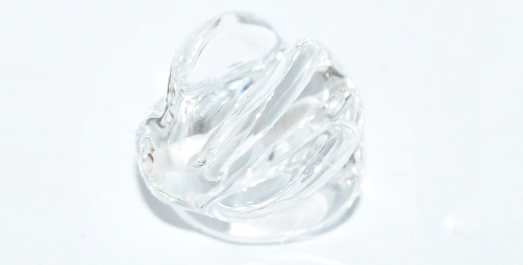 Seashells Lampwork Glass Handmade Beads, (F), Glass, Czech Republic