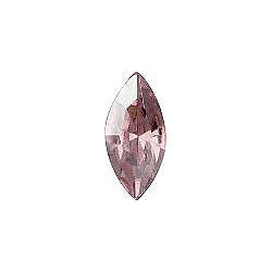 Navette Faceted Pointed Back (Doublets) Crystal Glass Stone, Violet 18 Transparent With Aluminium (20000-Al), Czech Republic