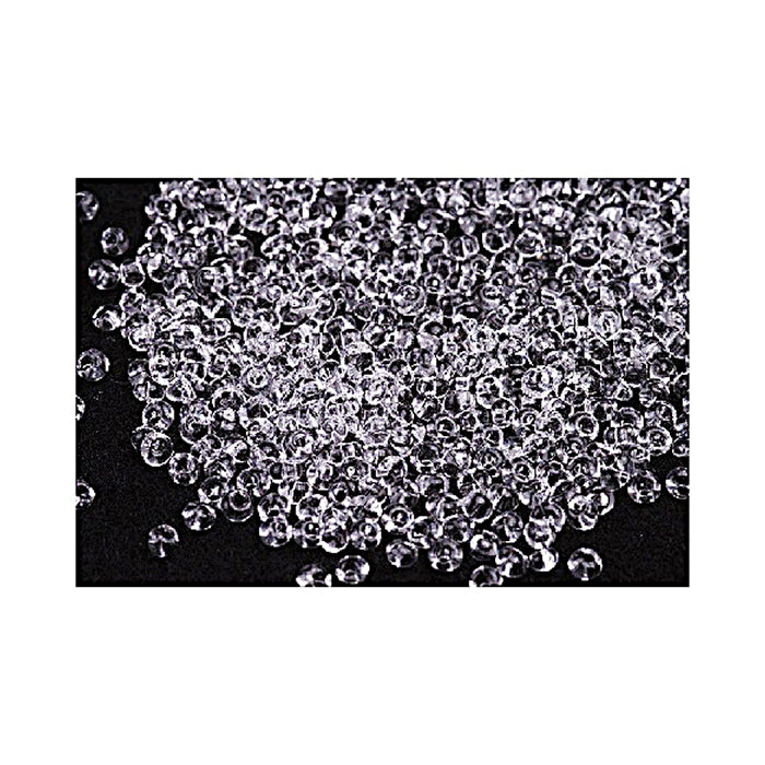 PRECIOSA seed beads drops rocailles (like MAGATAMA beads) Crystal Glass Czech Republic