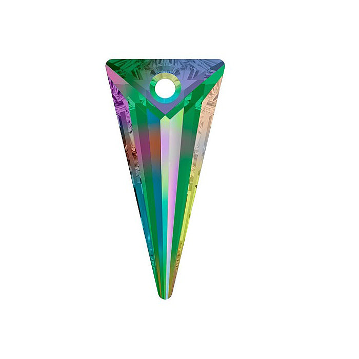 SWAROVSKI CRYSTALS pendant 6480 Spike crystal stone with hole