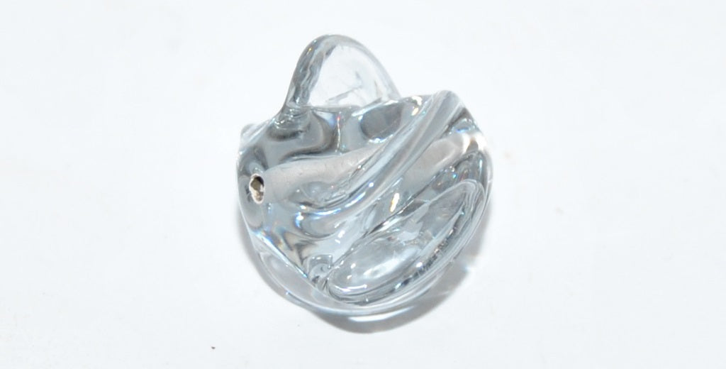 Seashells Lampwork Glass Handmade Beads, (B), Glass, Czech Republic