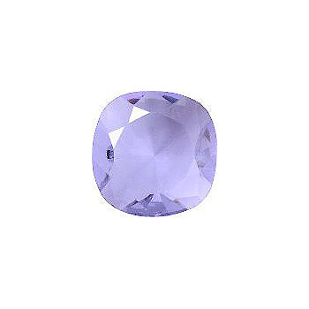 Rounded Square Faceted Pointed Back (Doublets) Crystal Glass Stone, Violet 21 Transparent (20210), Czech Republic