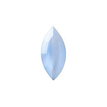 Navette Faceted Pointed Back (Doublets) Crystal Glass Stone, Aqua Blue 8 Pearl Colours (03400), Czech Republic
