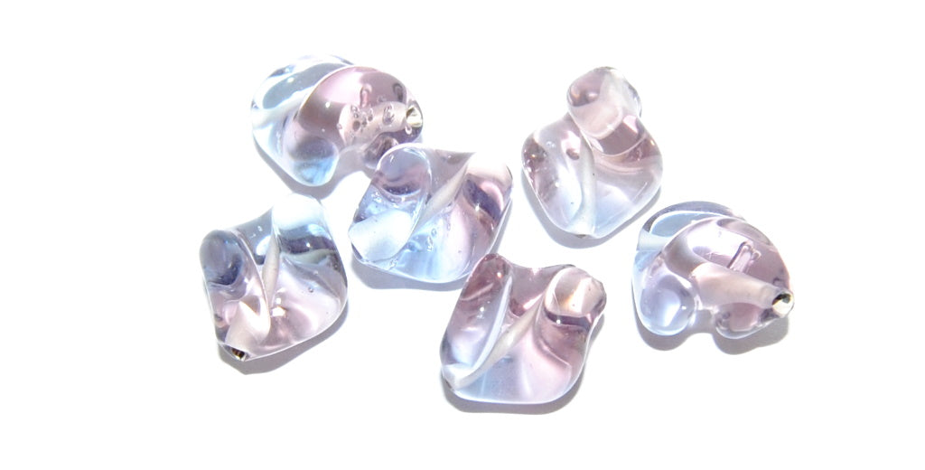 Leaf Lampwork Glass Handmade Beads, (B), Glass, Czech Republic