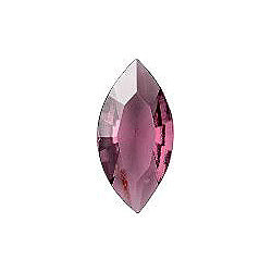 Navette Faceted Pointed Back (Doublets) Crystal Glass Stone, Violet 18 Transparent (20040), Czech Republic