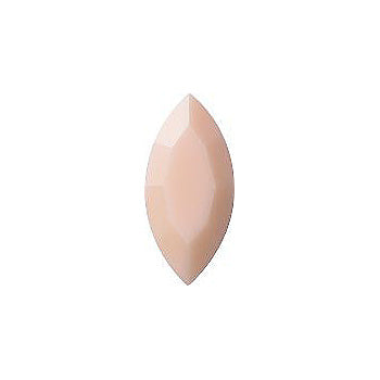 Navette Faceted Pointed Back (Doublets) Crystal Glass Stone, Nude 2 Opaque (71100-A), Czech Republic