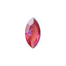 Navette Faceted Pointed Back (Doublets) Crystal Glass Stone, Pink 1 Mexico Opals (Mex-32), Czech Republic