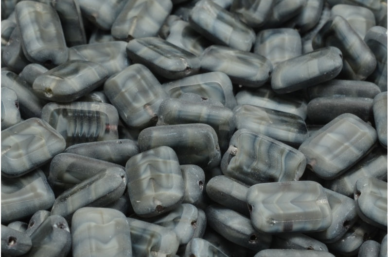 Table Cut Rectangle Beads, (26407 84100), Glass, Czech Republic