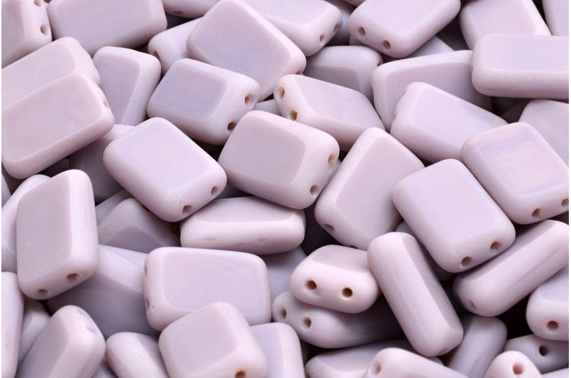Table Cut Rectangle Beads with 2holes, (23000 84100), Glass, Czech Republic