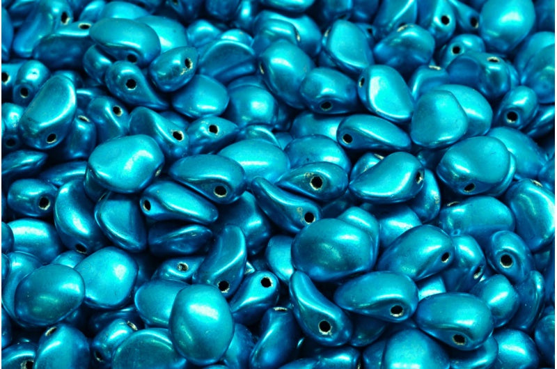 Lily Petal Beads, Crystal 42036 (00030-42036), Glass, Czech Republic