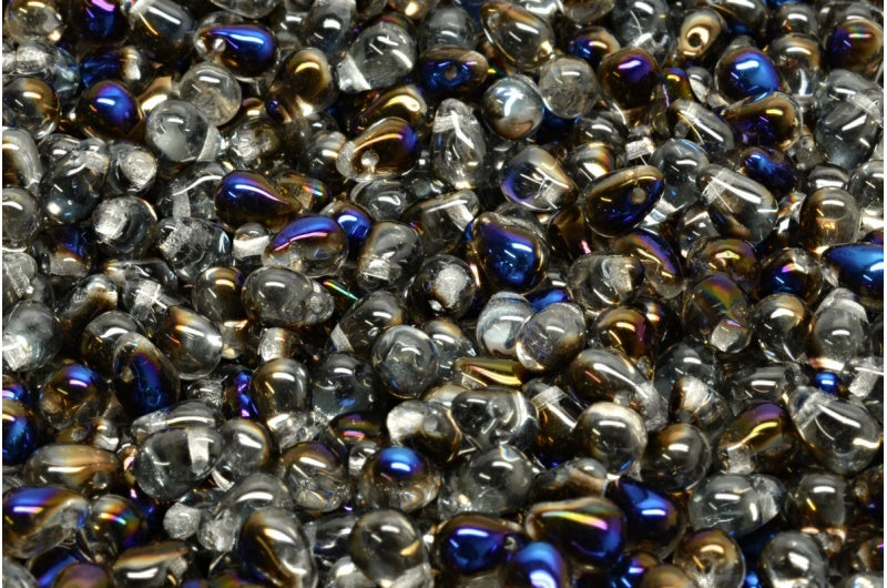 ドロップビーズ、クリスタル 22201 (00030-22201)、ガラス、チェコ共和国