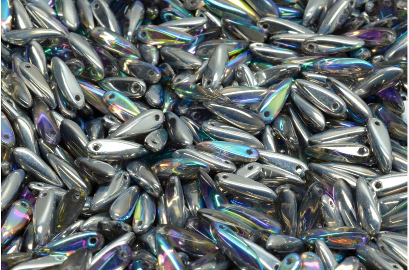 ダガービーズ、クリスタル 98530 (00030-98530)、ガラス、チェコ共和国