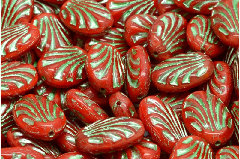 線入り楕円形、97022 54322 (97022-54322)、ガラス、チェコ共和国