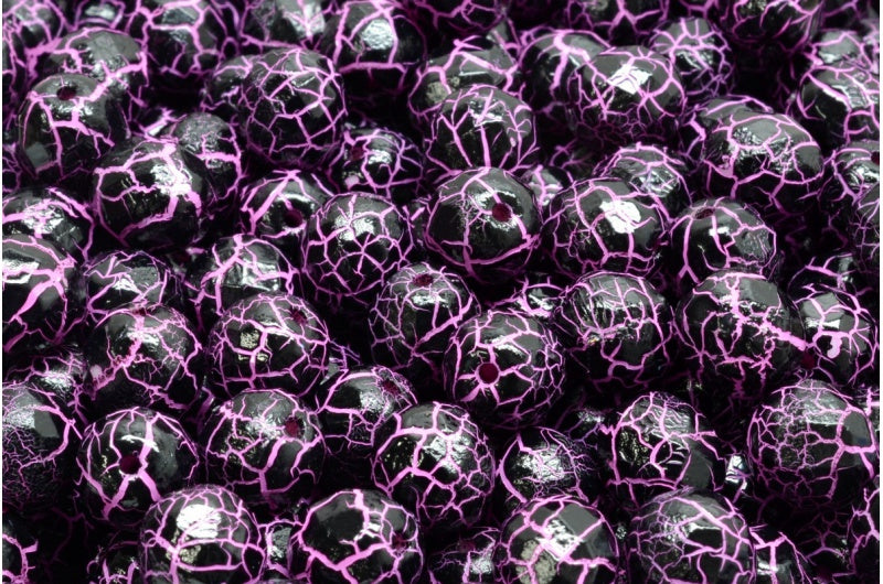 圆形火抛光刻面珠,粉笔白色 24615 (03000-24615),波西米亚水晶玻璃,捷克共和国