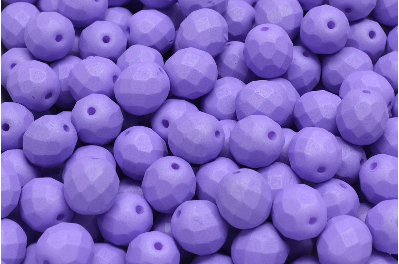 ファセット加工ビーズ ラウンド ホワイト 29570 (02010-29570)、ボヘミアクリスタルガラス、チェコ共和国