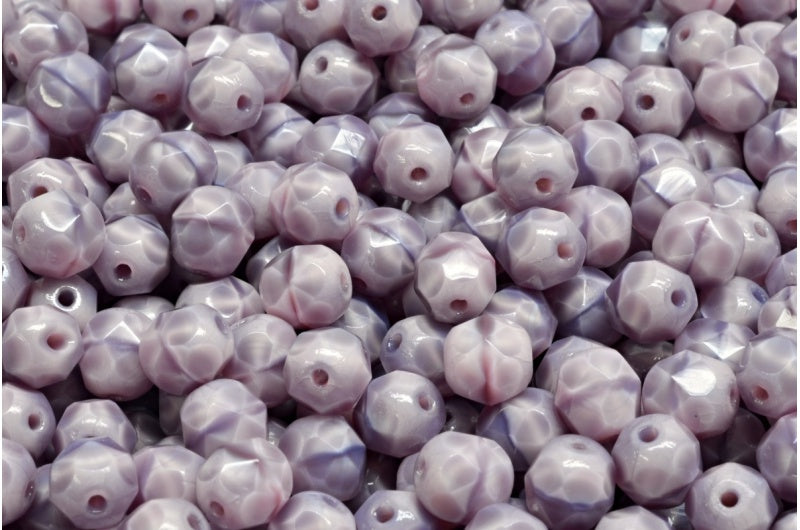 ファイアポリッシュファセットビーズラウンド、21360(21360)、ボヘミアクリスタルガラス、チェコ共和国